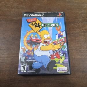 Sony Ps2 The Simpsons: Hit & Run Game Cib
